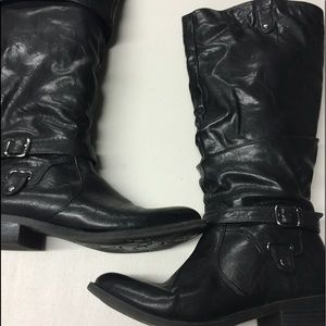 White Mountain Black Boots